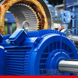 MIVALCA, Motores Industriales Valencia, C.A. - Mantenimiento 
      y Venta de Transmisiones, Motores Eléctricos, Motorreductores, Reductores, 
      Variadores Mecánicos, Electrónicos, Arrancadores Suaves, Repuestos, 
      Ventiladores, Condensadores, Borneras, Platineras, WEG, BALDOR, LESSON, 
      en Valencia - Venezuela